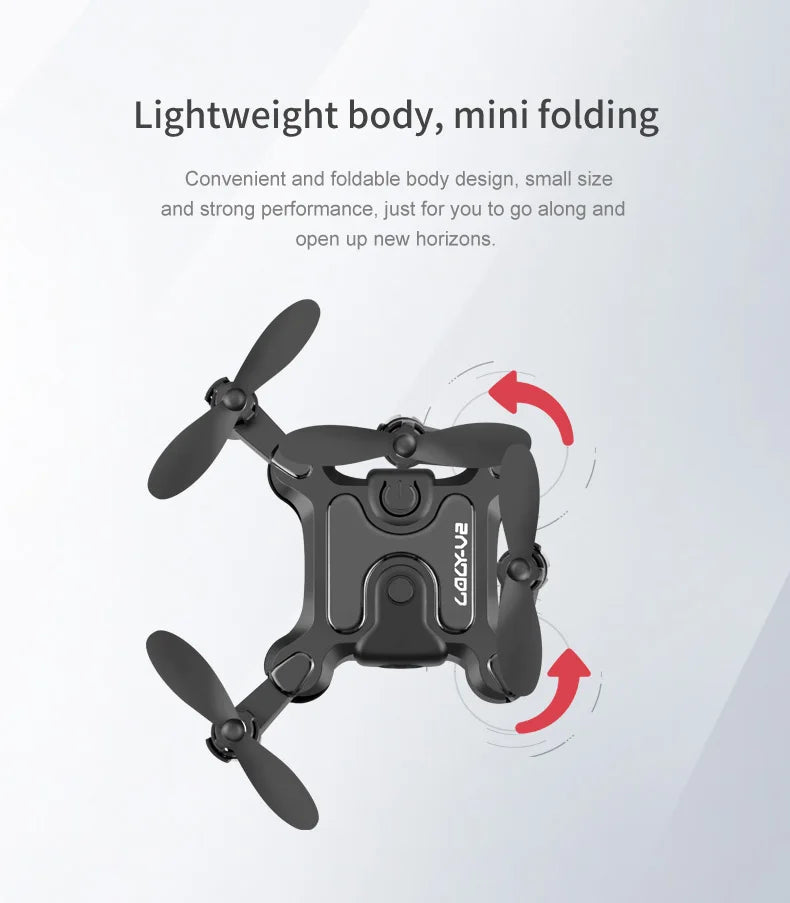 V2 Mini Drone Professional 8k HD Camera 5G Wifi FPV Air Pressure Altitude Hold Foldable Quadcopter RC Drone Toys UAV 2025