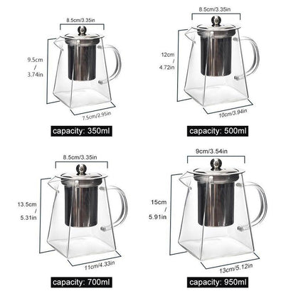 Glass Teapot Set